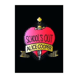 Alice Cooper - School's Out Postcard