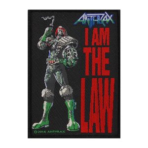 Anthrax - I Am The Law Patch