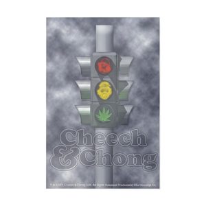 Cheech & Chong - Street Light Sticker