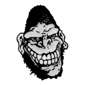 Gorilla Biscuits - Gorilla Die Cut Embroidered Patch