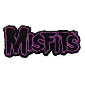 Misfits - Purple Border Logo Woven Patch