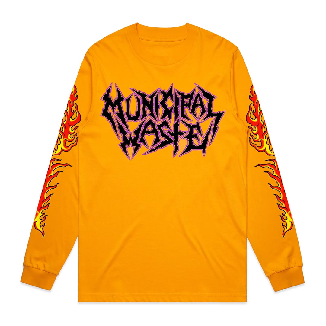 Municipal Waste - Dumpster Fire Yellow Long Sleeve