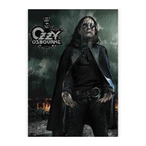 Ozzy Osbourne - Black Rain Postcard