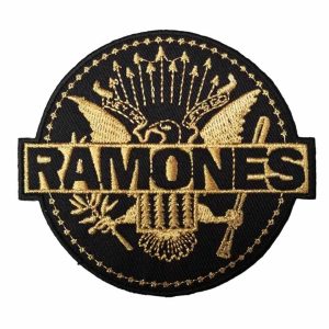 Ramones - Gold Seal Woven Patch
