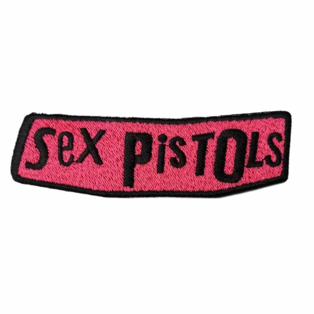 Sex Pistols - Logo Pink Woven Patch