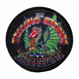 The Rolling Stones - Dragon Circle Woven Patch