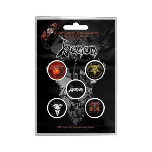 Venom - Black Metal Button Pack
