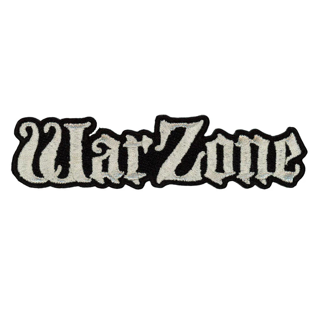 Warzone - Logo Die Cut Embroidered Patch