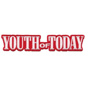 Youth Of Today - Logo Die Cut Embroidered Patch