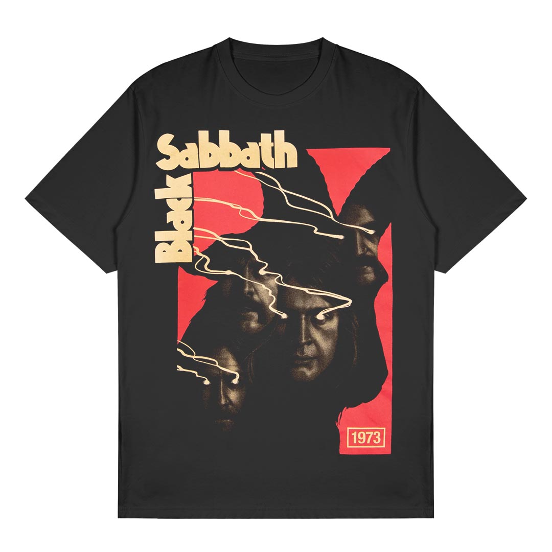 Black Sabbath - 1973 Illustration Black