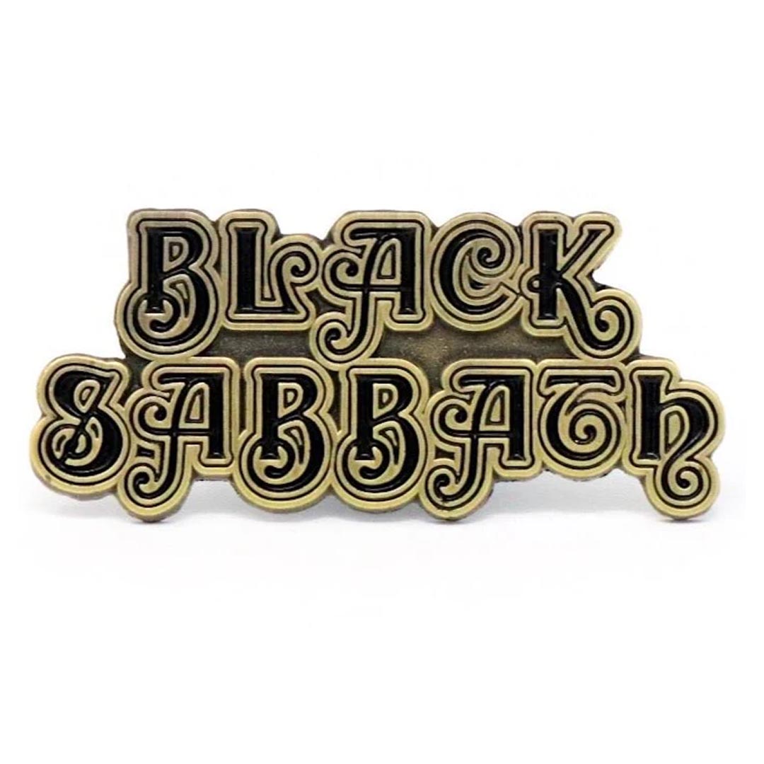 Black Sabbath - Logo Enamel Pin