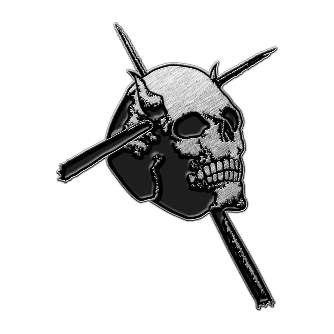 Candlemass - Skull Pin Badge