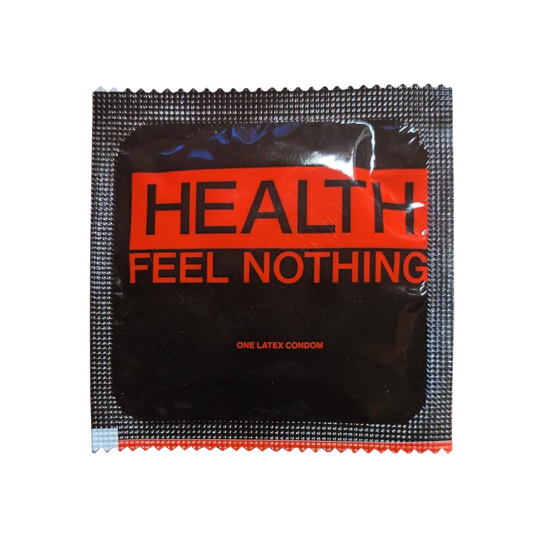 Health - Feel Nothing Tour Promo Condom Black