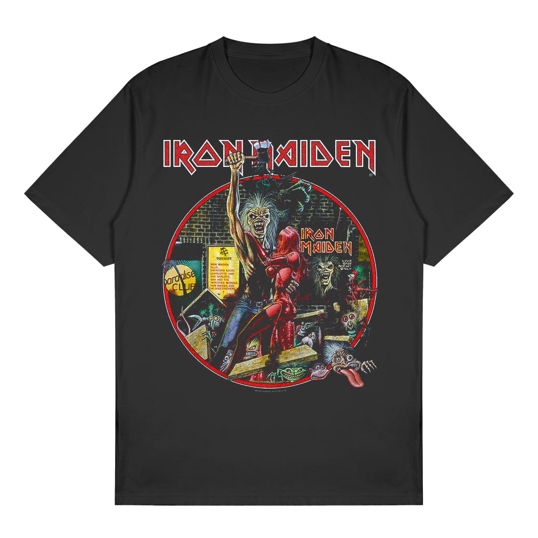 Iron Maiden - Paradise Club Circle Black