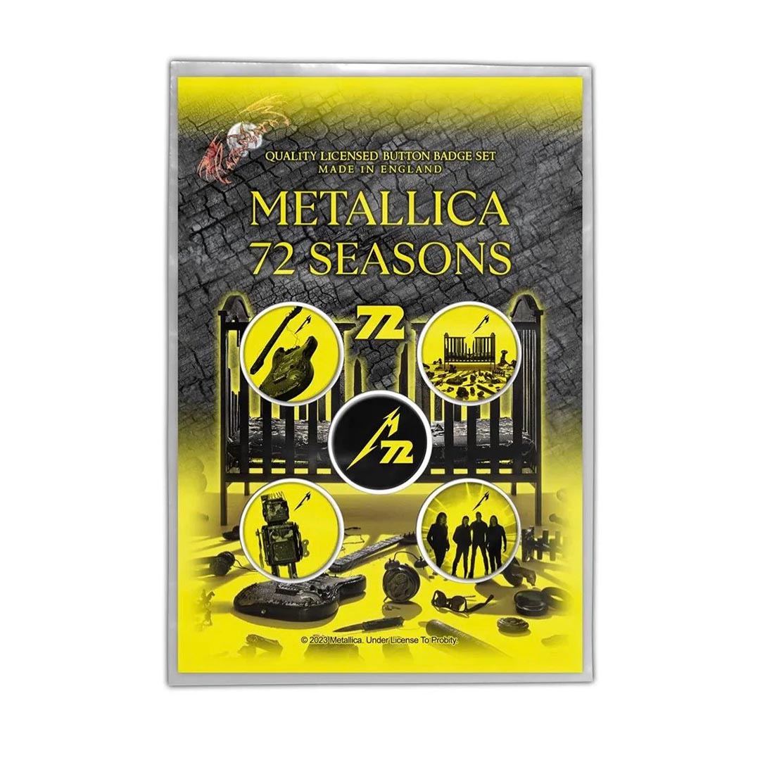 Metallica - 72 Seasons Button Pack