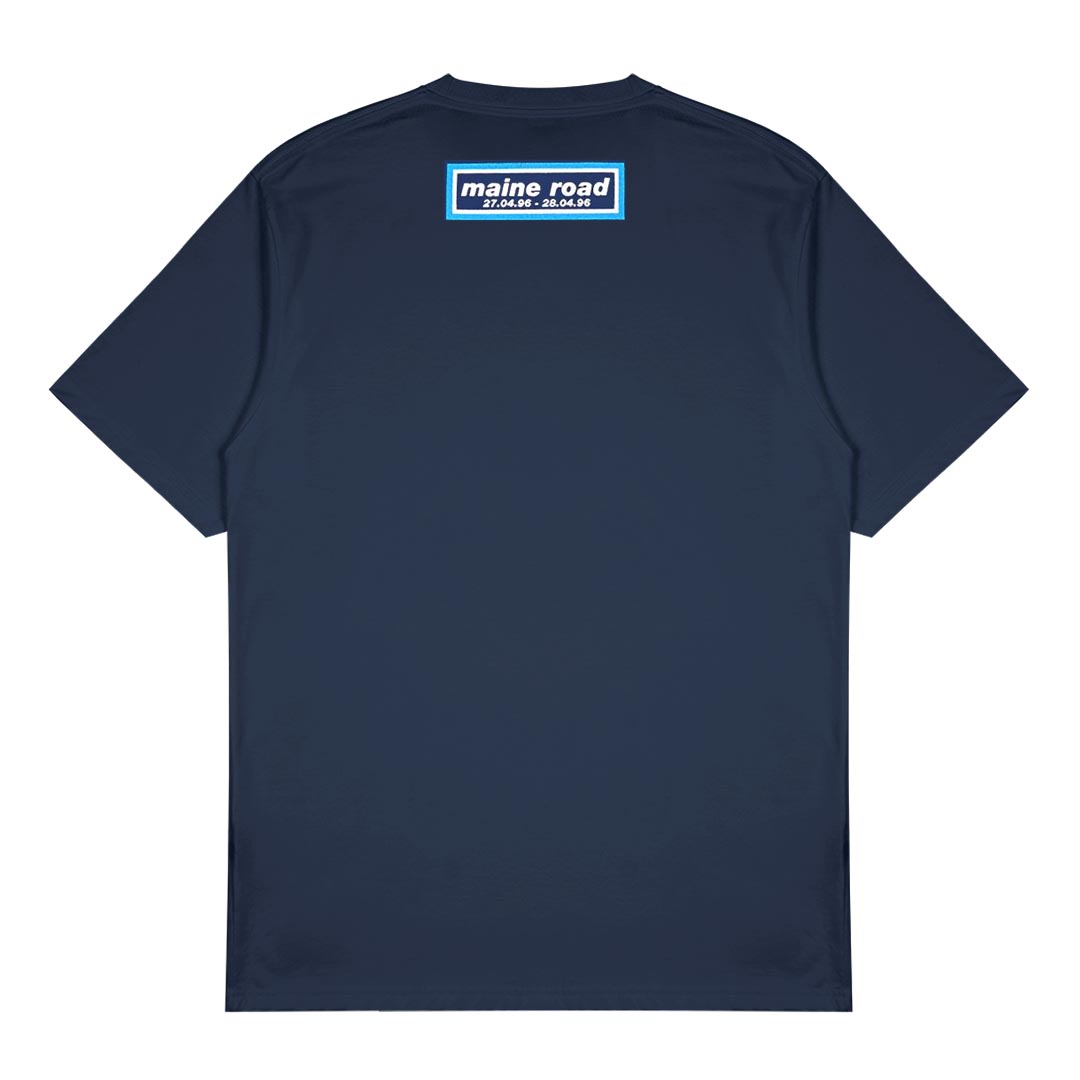 Oasis - Maine Road Event Logo Navy