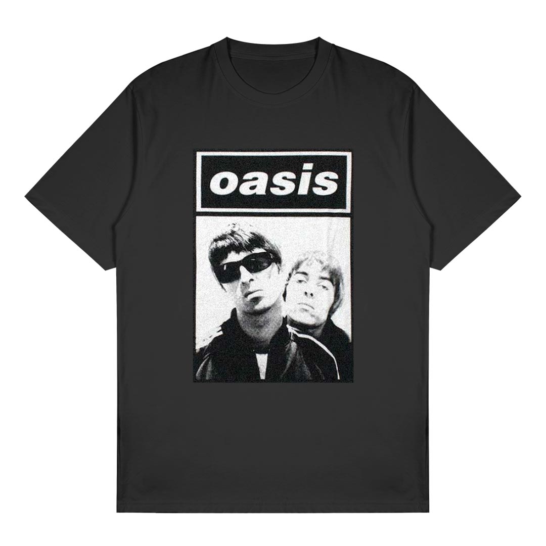 Oasis - Noel & Liam Boxed Photo 2 Black