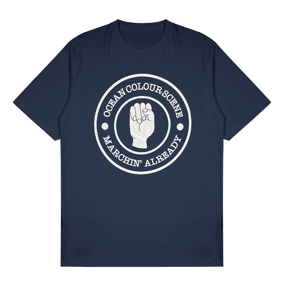 Ocean Colour Scene - Marchin Fist Navy