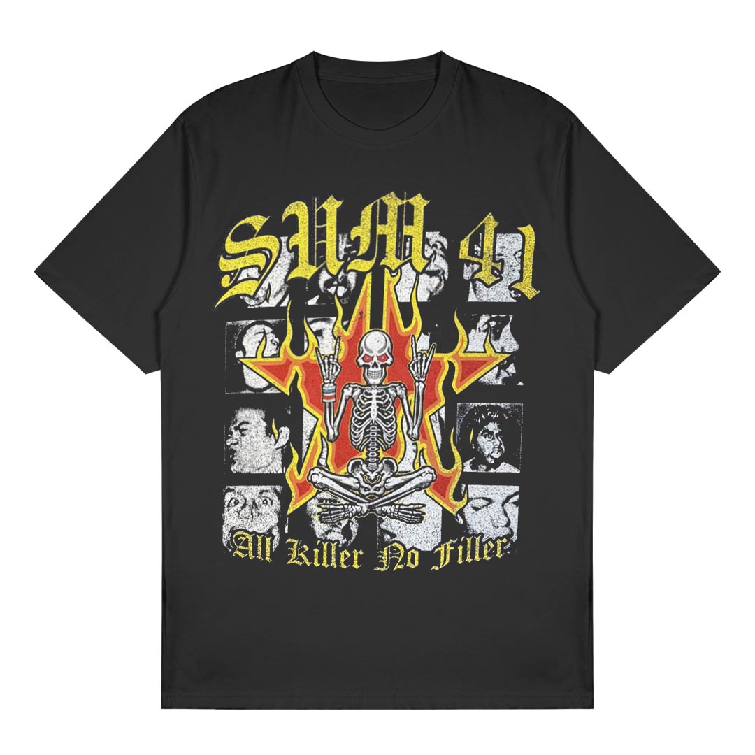 Sum 41 - All Killer No Filler Tracklist Black