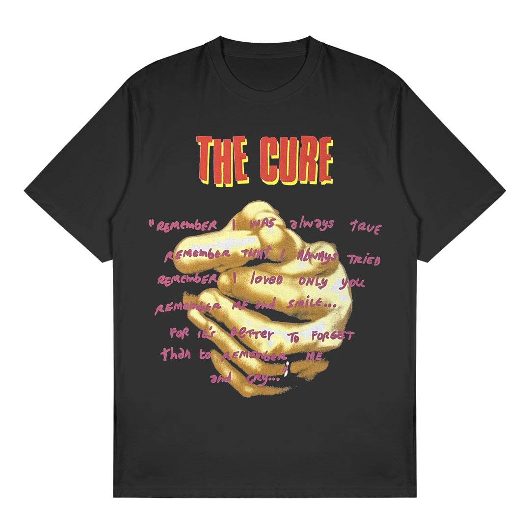 The Cure - Praying Hands Treasure Lyric Black