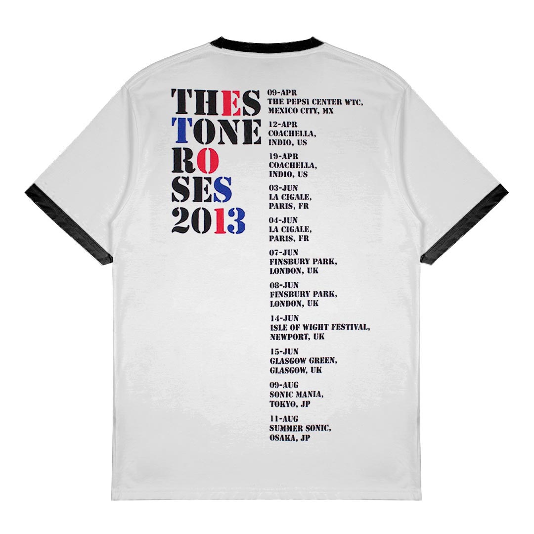 The Stone Roses - 2013 Tour Ringer White